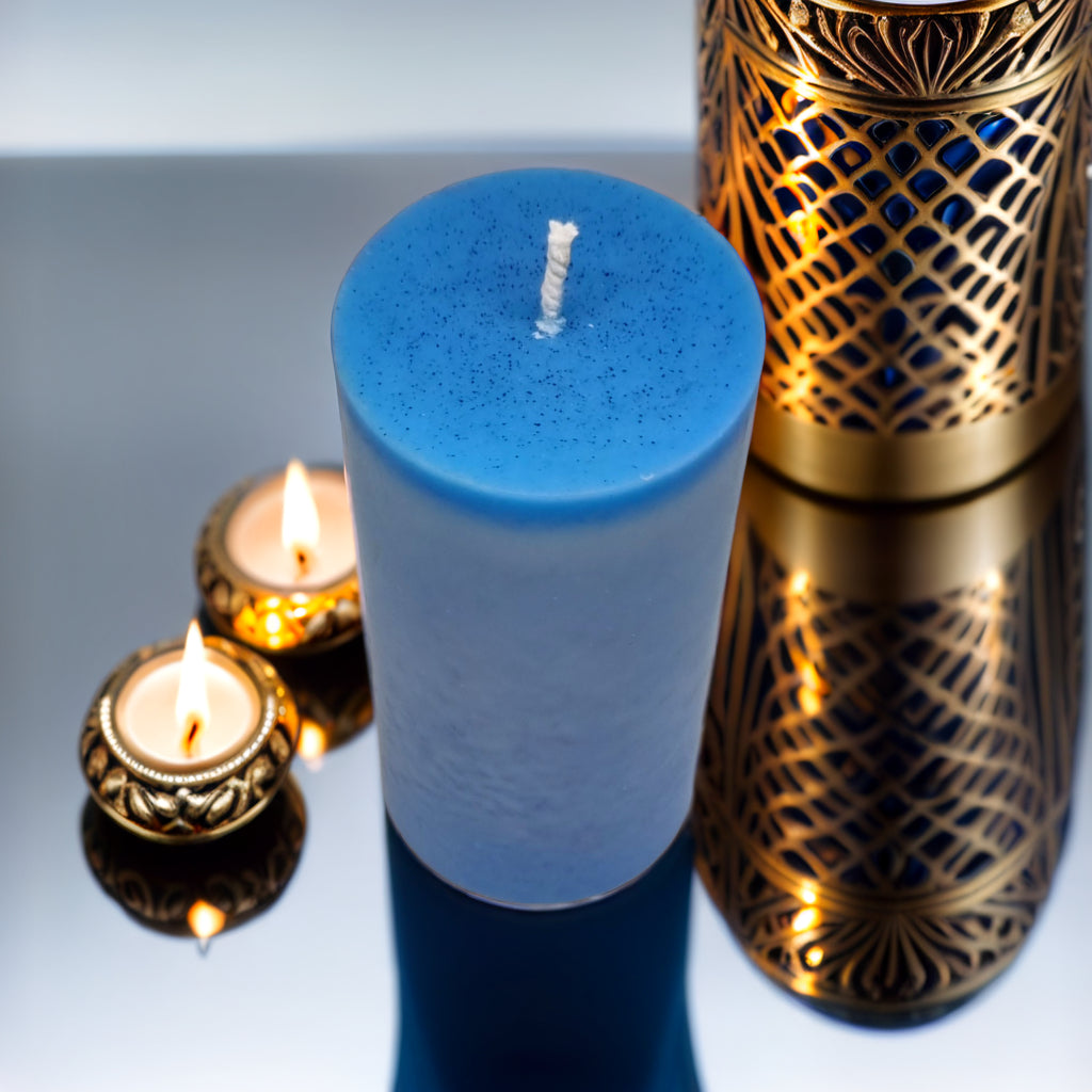Plain Pillar Scented Candle