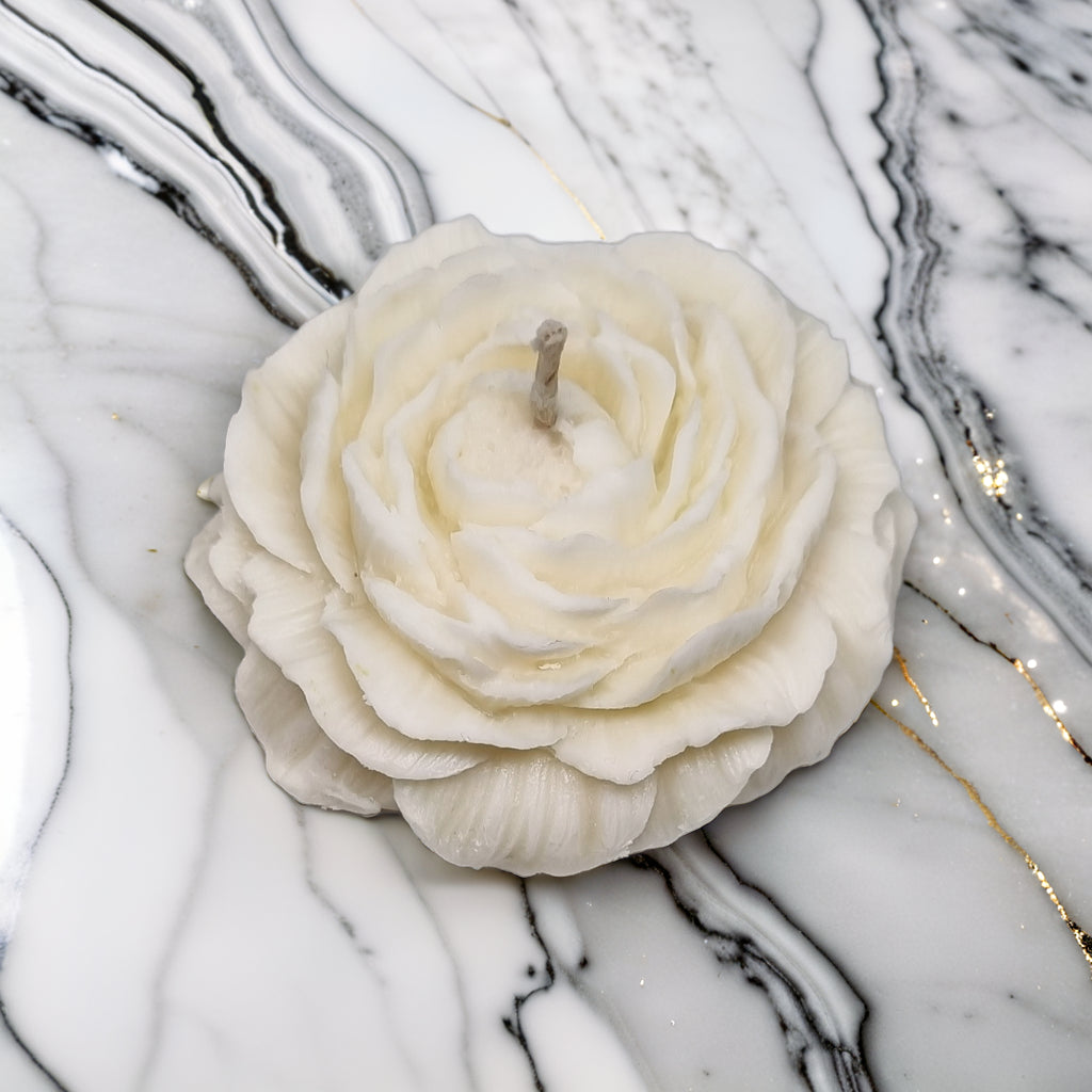 Peony Flower Scented Soy Wax Candle