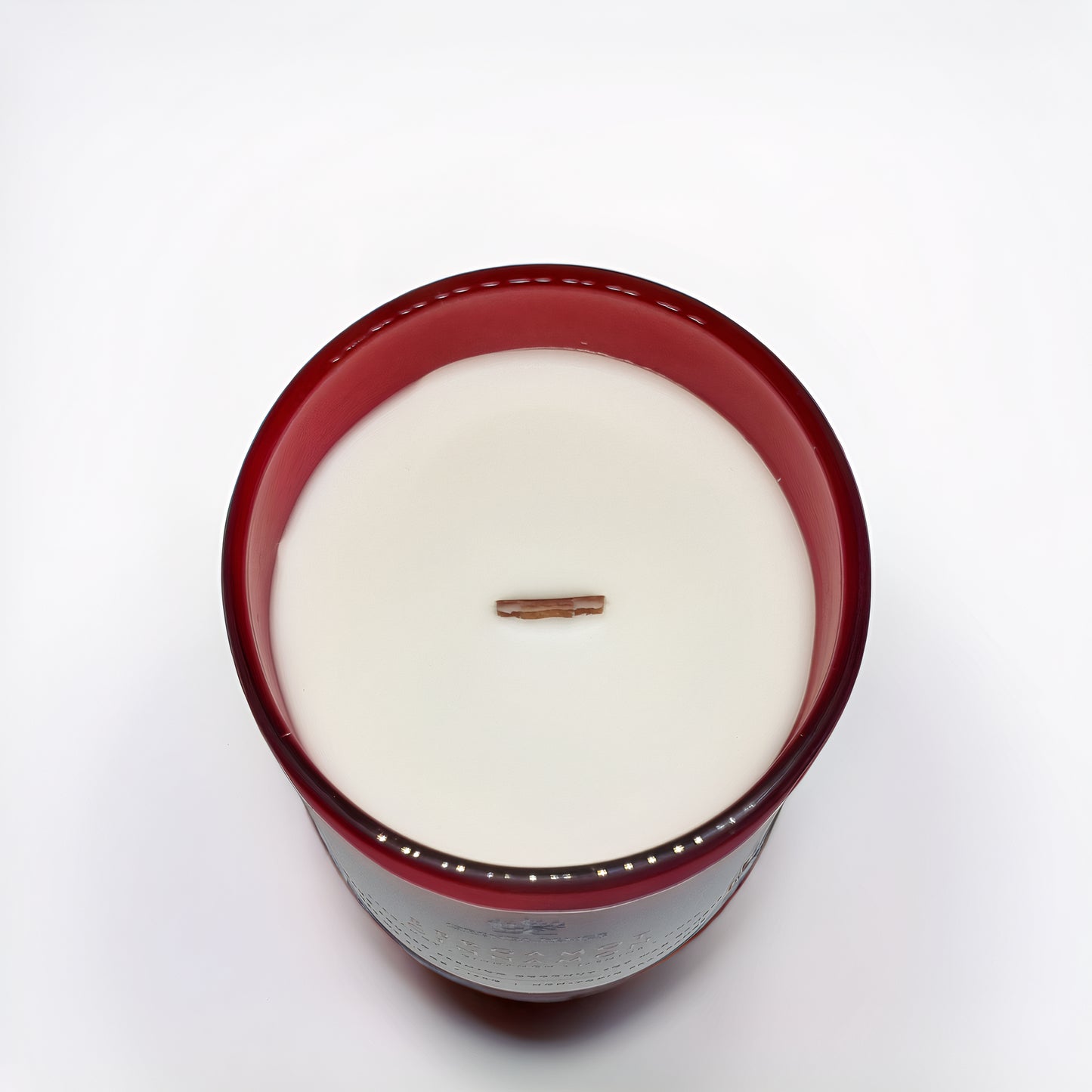 Hand Poured Premium Coconut Soy Wax Glass Candle | Bergamot Cinnamon | 30-35 Hours | 190 grams | Scented Candle | Wooden Wick Candle