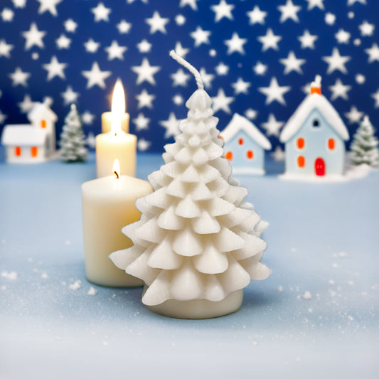 Christmas Tree Soy Wax Scented Candle
