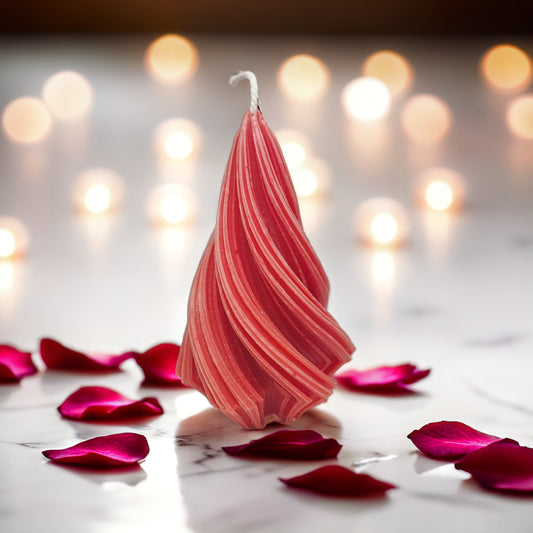 Spiral Christmas Tree Soy Scented Candle