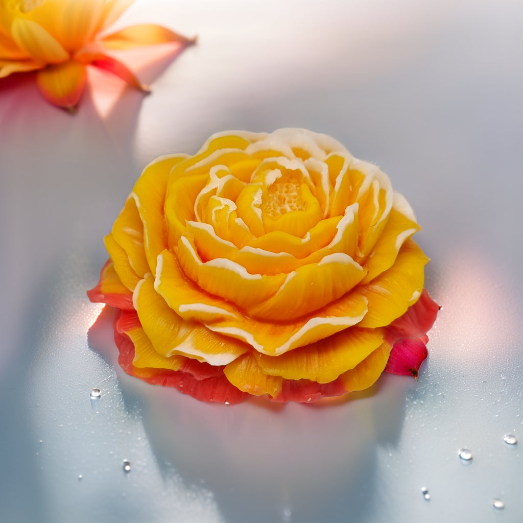 Peony Flower Scented Soy Wax Candle