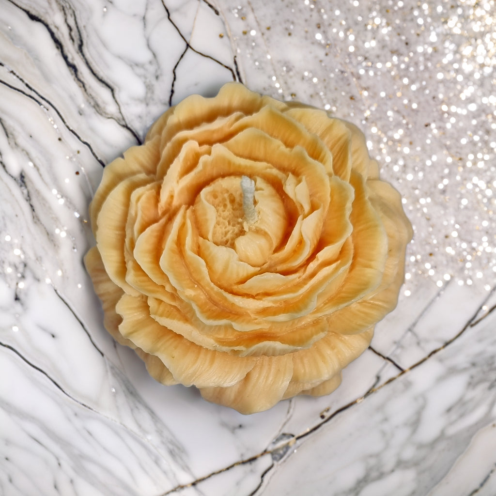 Peony Flower Scented Soy Wax Candle