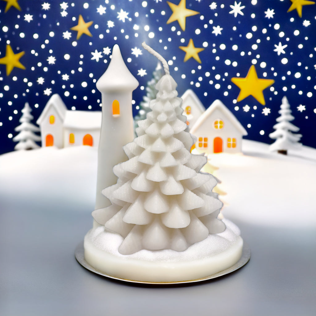 Christmas Tree Soy Wax Scented Candle