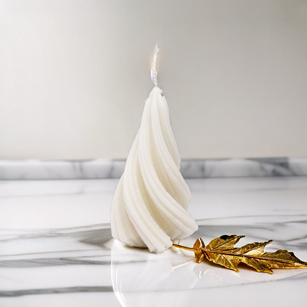 Spiral Christmas Tree Soy Scented Candle