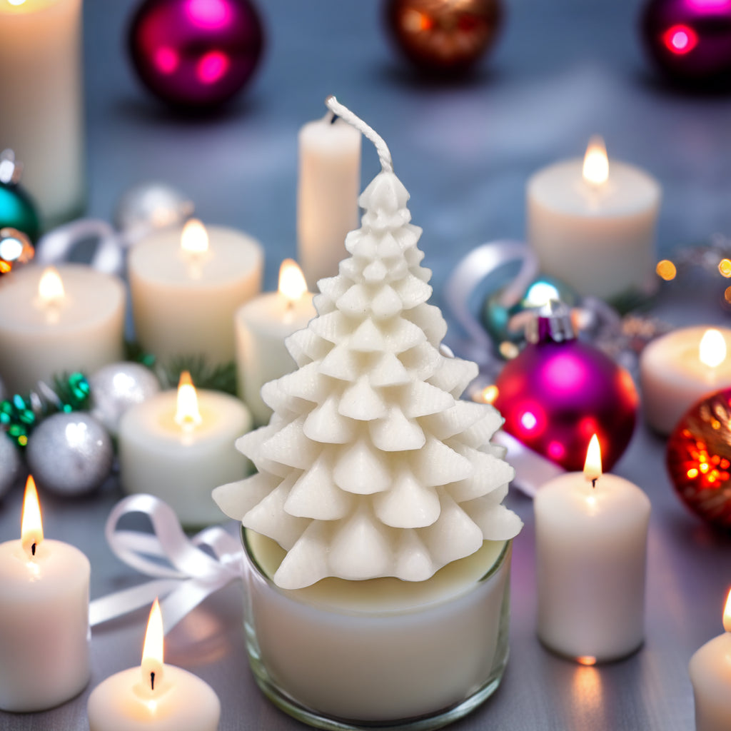 Christmas Tree Soy Wax Scented Candle