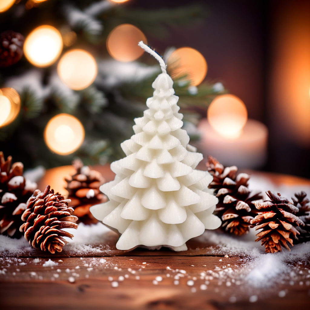 Christmas Tree Soy Wax Scented Candle