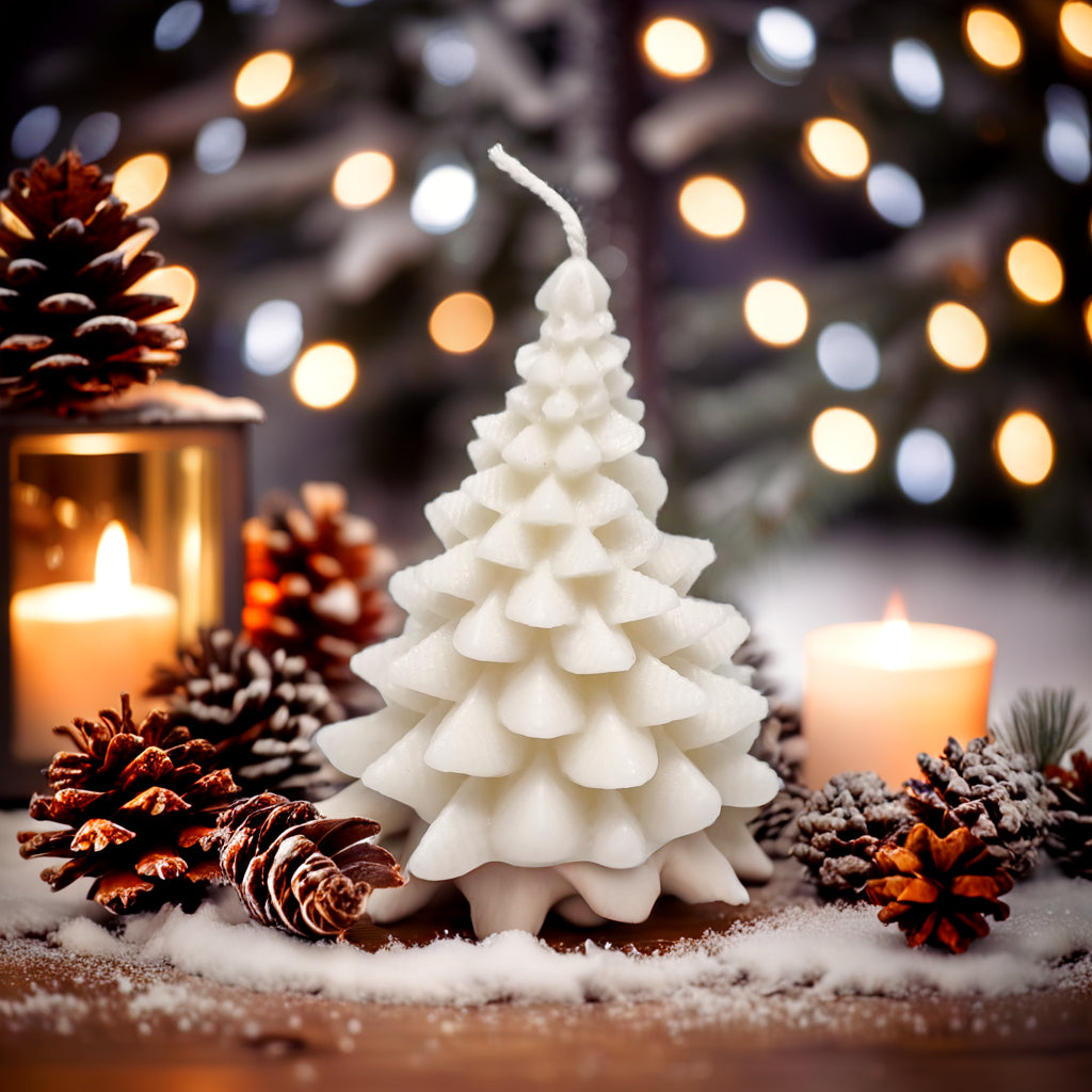 Christmas Tree Soy Wax Scented Candle