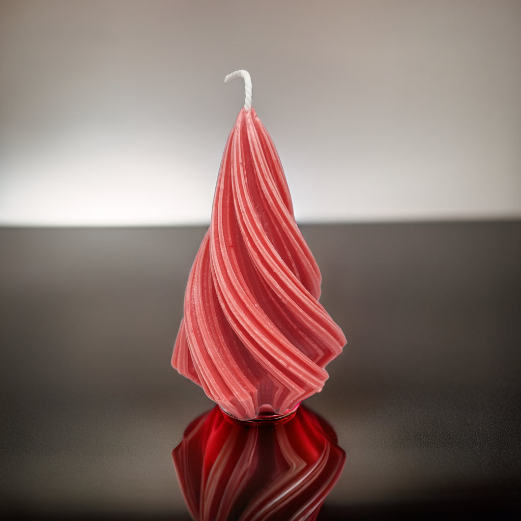 Spiral Christmas Tree Soy Scented Candle