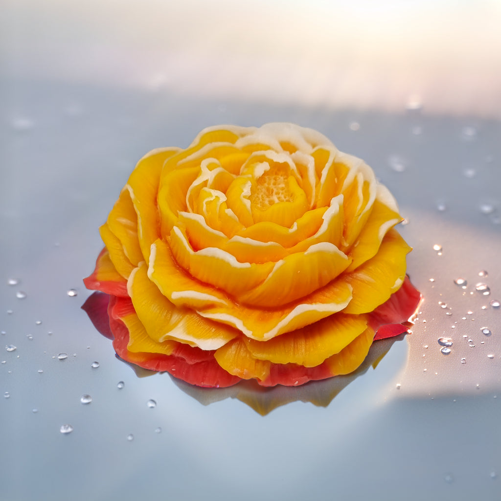 Peony Flower Scented Soy Wax Candle