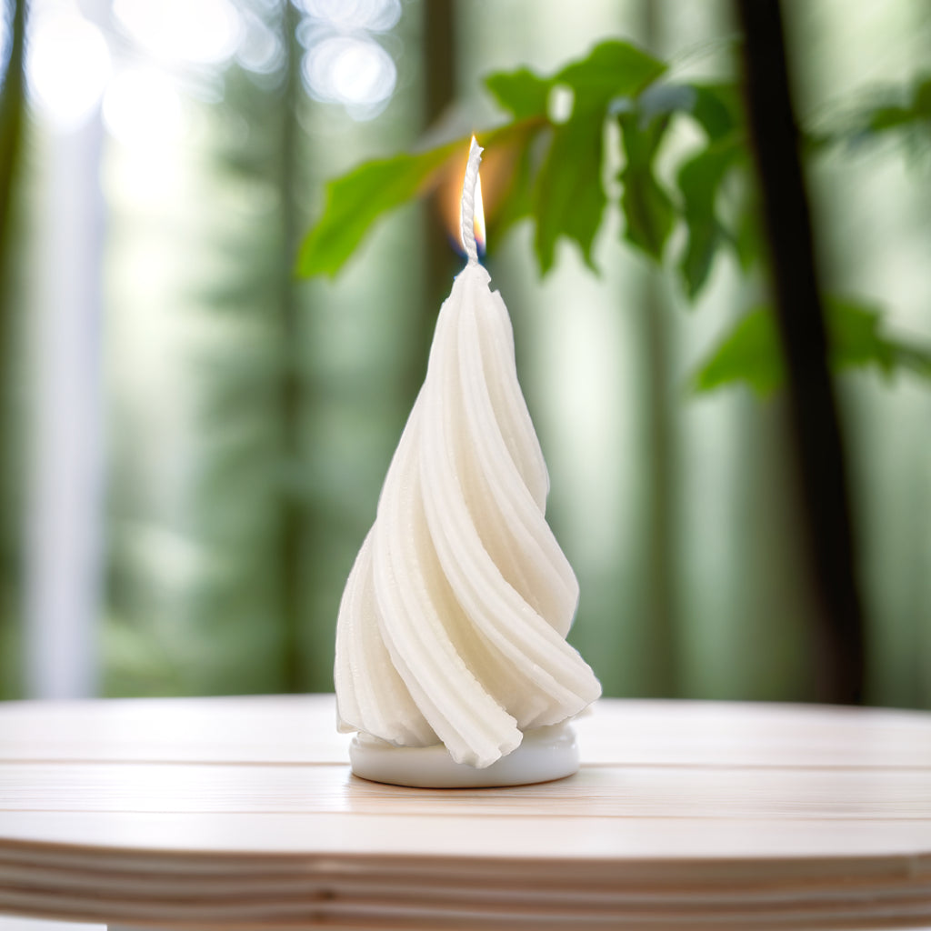 Spiral Christmas Tree Soy Scented Candle