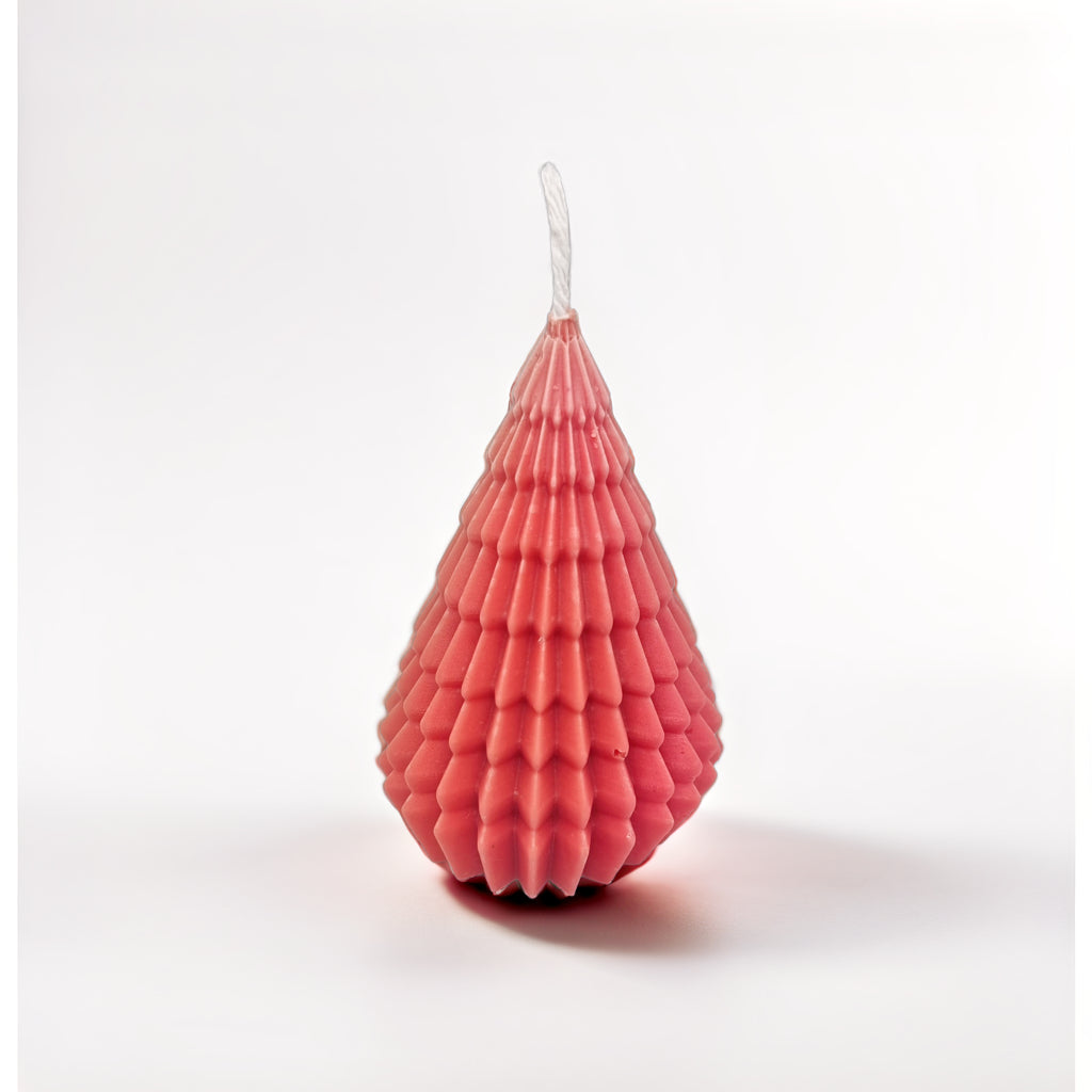 Origami Christmas Tree Soy Scented Candle - Festive Decor