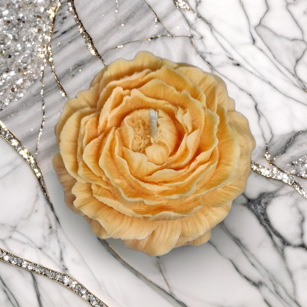 Peony Flower Scented Soy Wax Candle