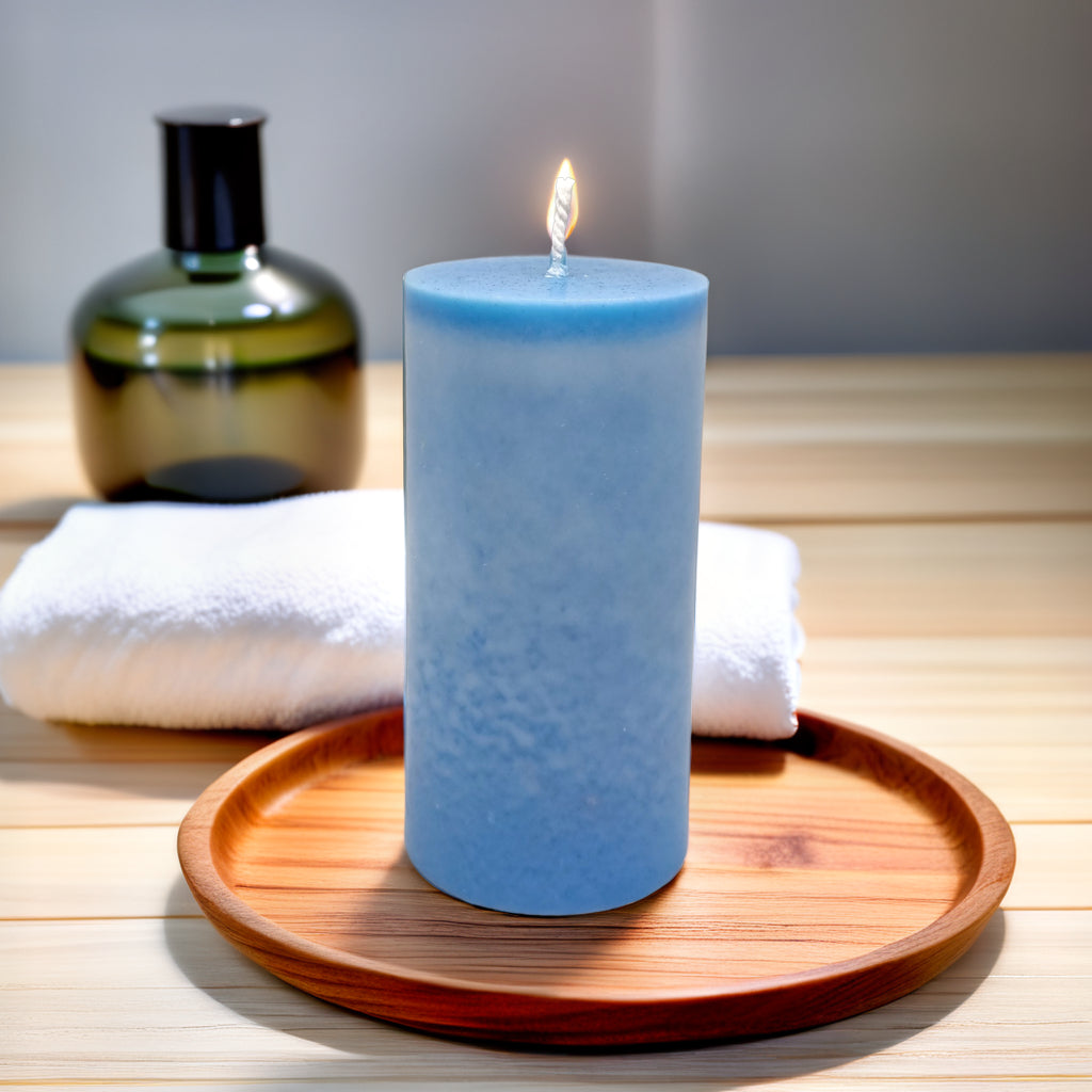 Plain Pillar Scented Candle