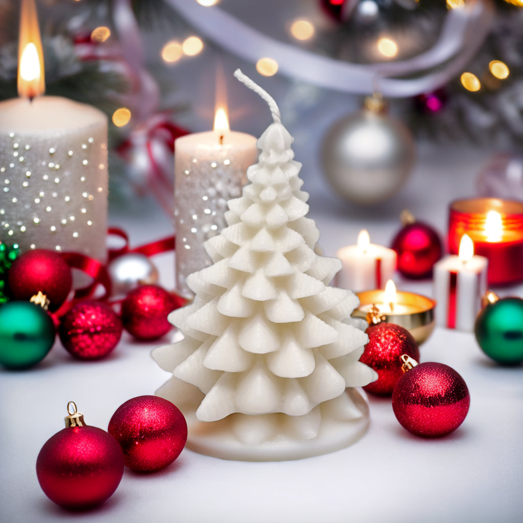 Christmas Tree Soy Wax Scented Candle