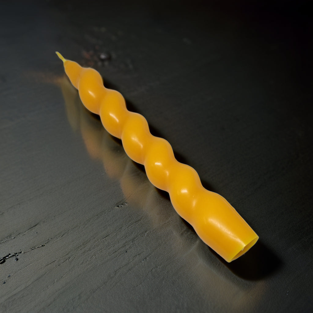 Twisted Pillar Soy Wax Scented Candle
