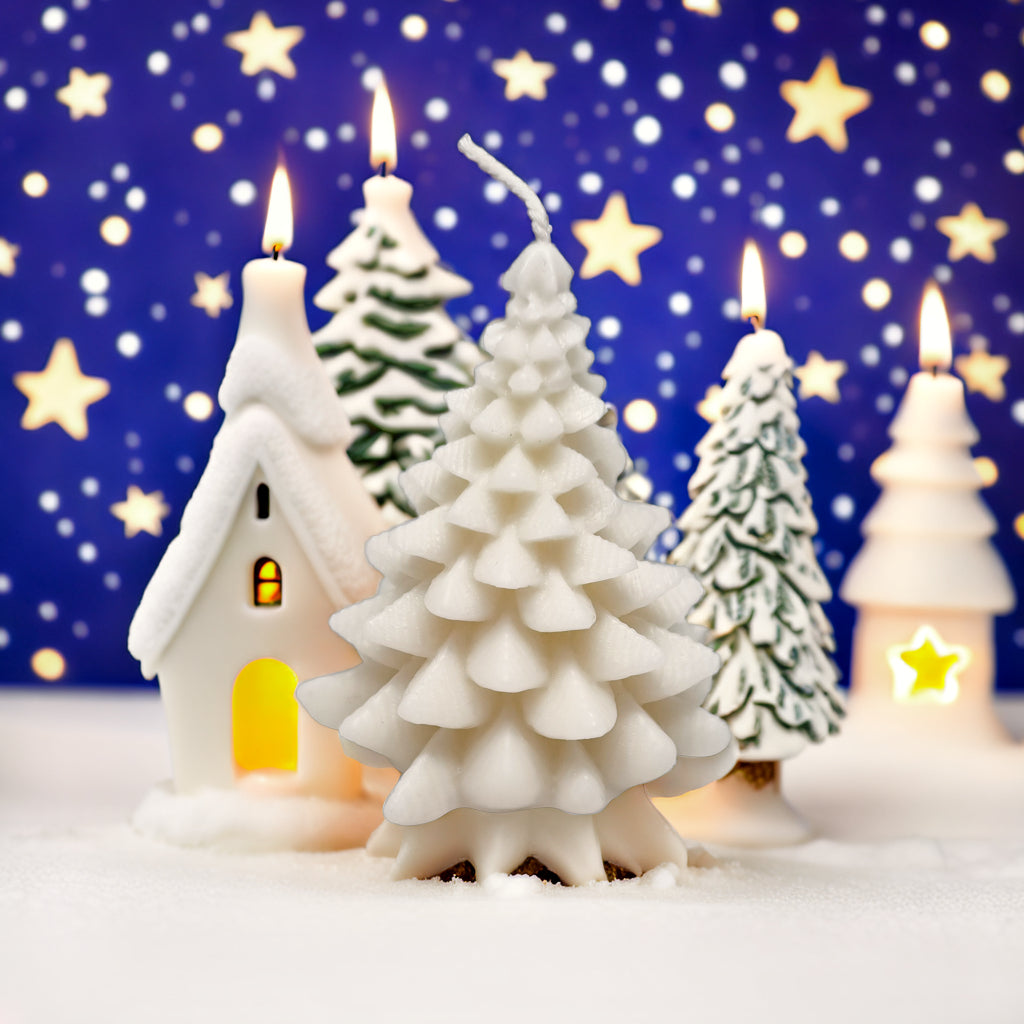 Christmas Tree Soy Wax Scented Candle