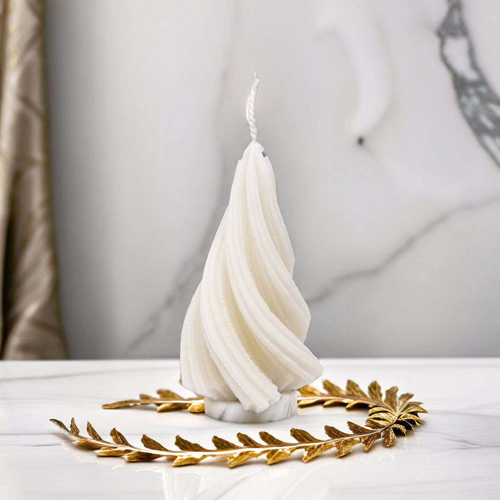 Spiral Christmas Tree Soy Scented Candle