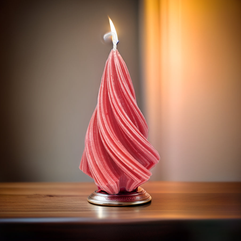 Spiral Christmas Tree Soy Scented Candle
