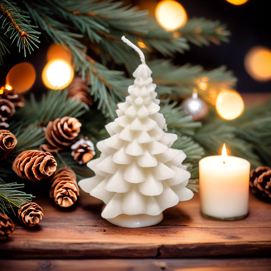Christmas Tree Soy Wax Scented Candle