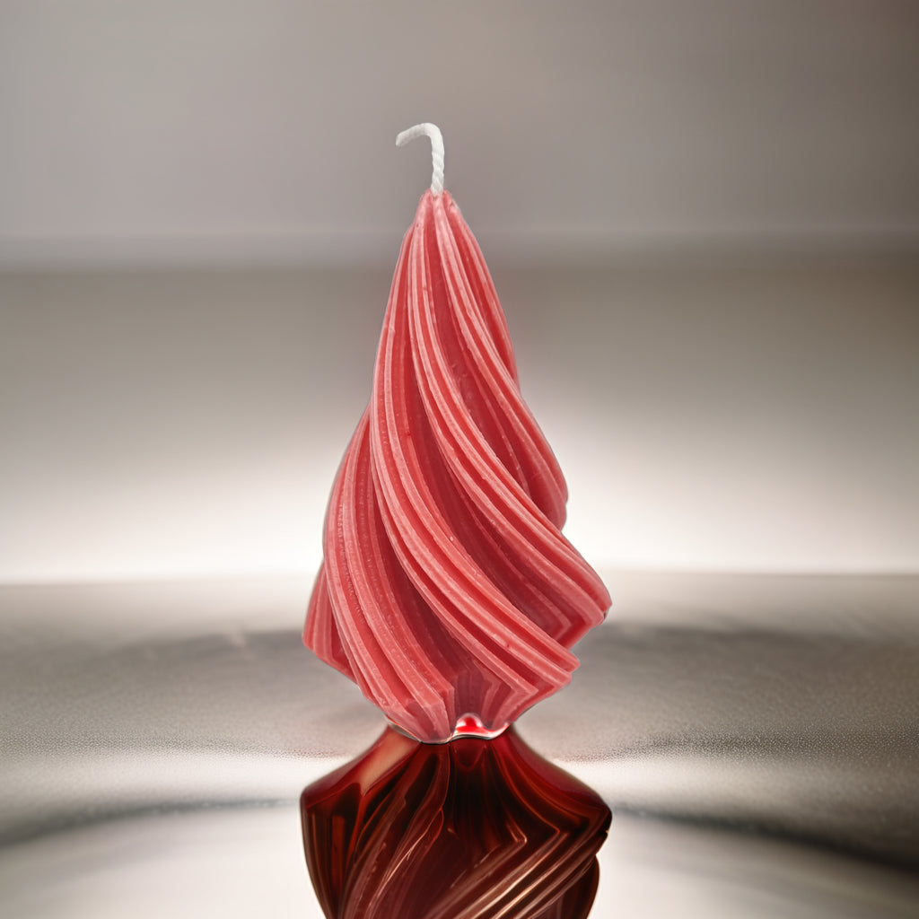Spiral Christmas Tree Soy Scented Candle