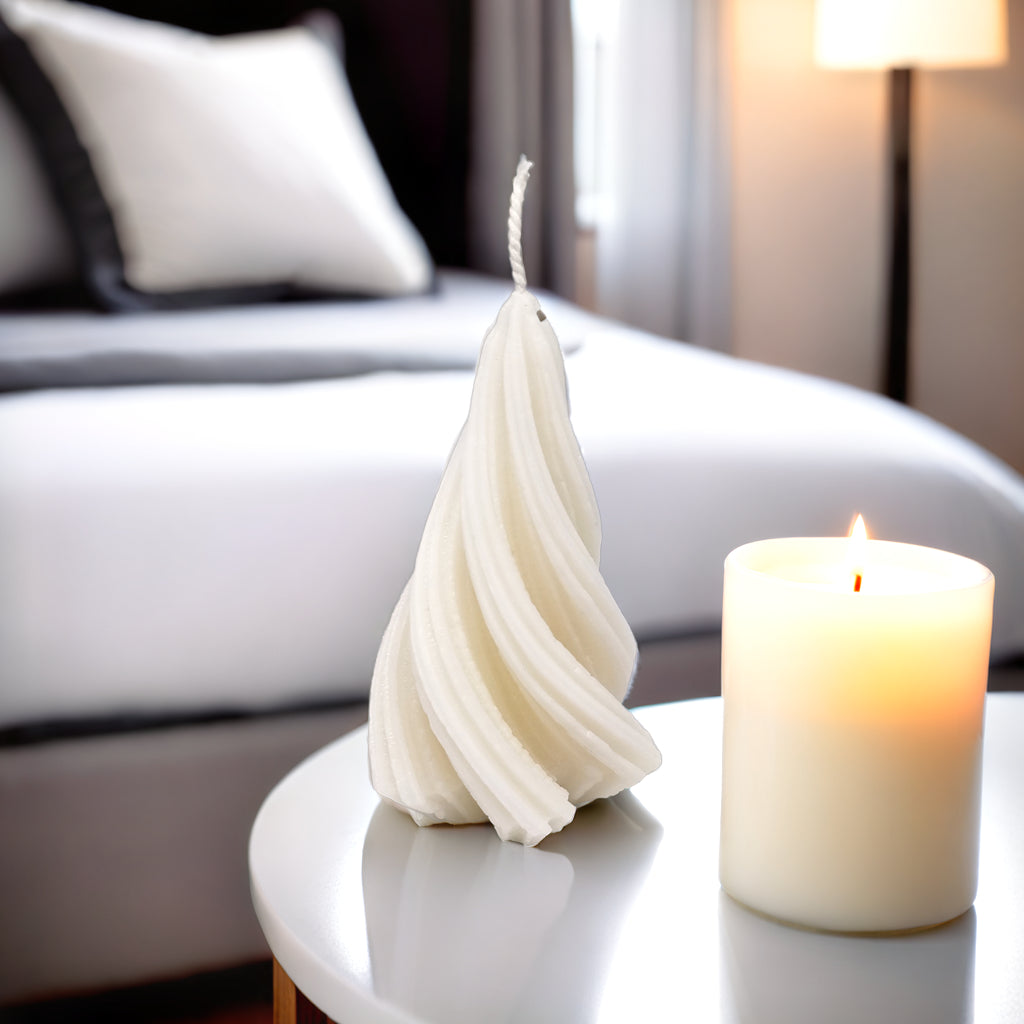 Spiral Christmas Tree Soy Scented Candle